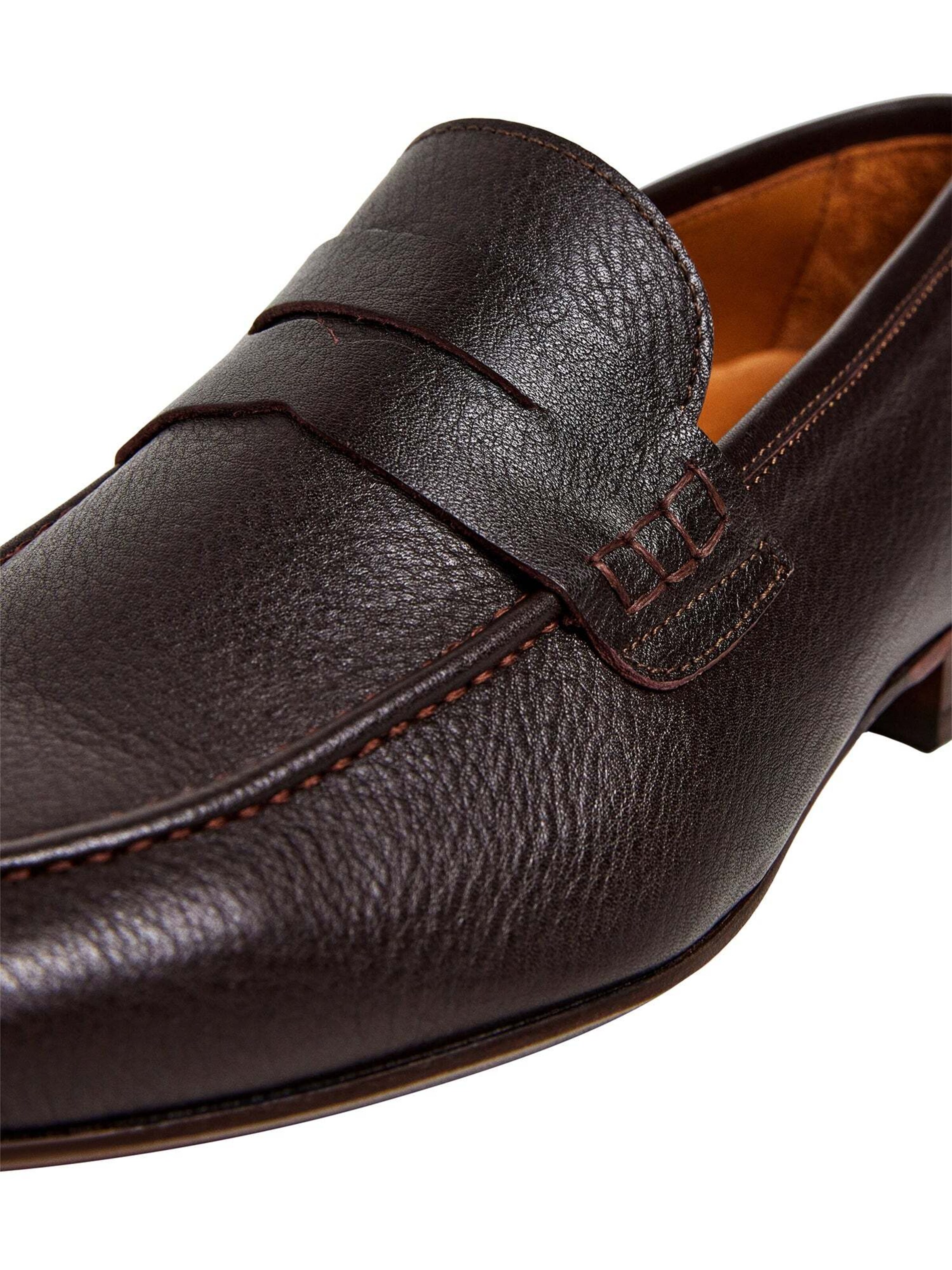 Hackett London Mokassins 'Regal Saddle' in Braun