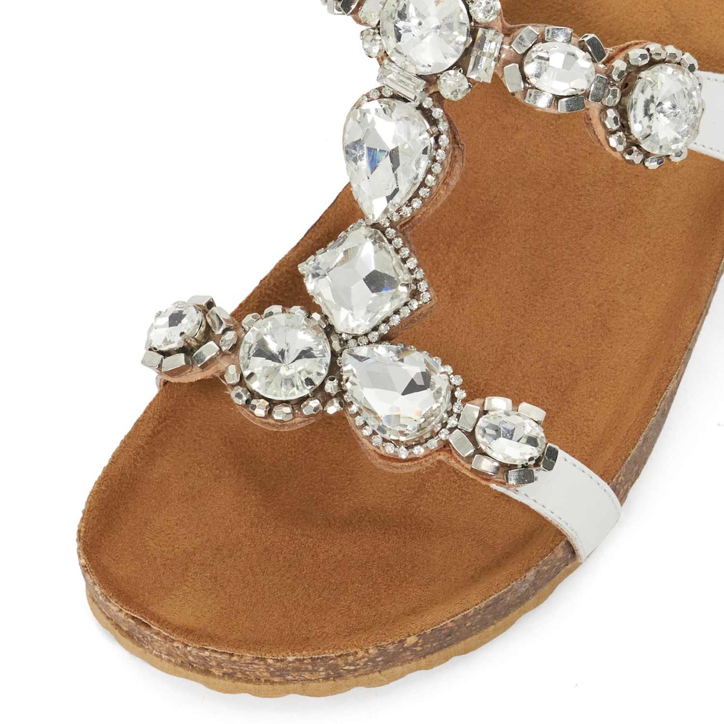 Sandales 'KRISTAN' Dune LONDON en blanc