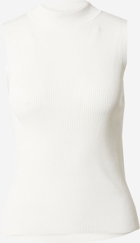 COMMA Knitted top in White: front