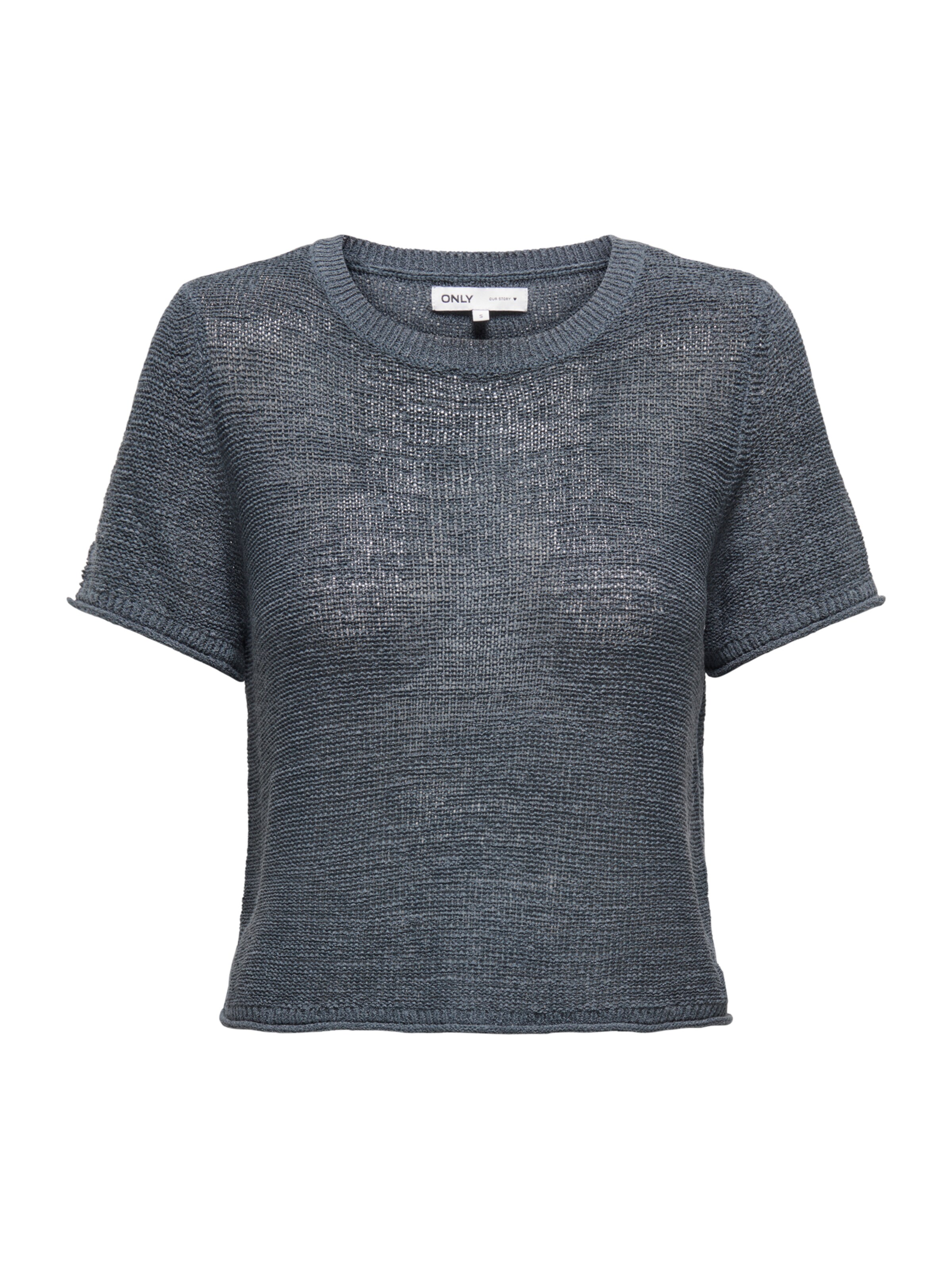 ONLY Carmakoma Пуловер 'CARSunny' в синьо: отпред