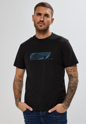 Street One MEN Shirt in Black: front