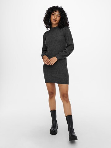 JDY Knit dress 'Rue' in Grey