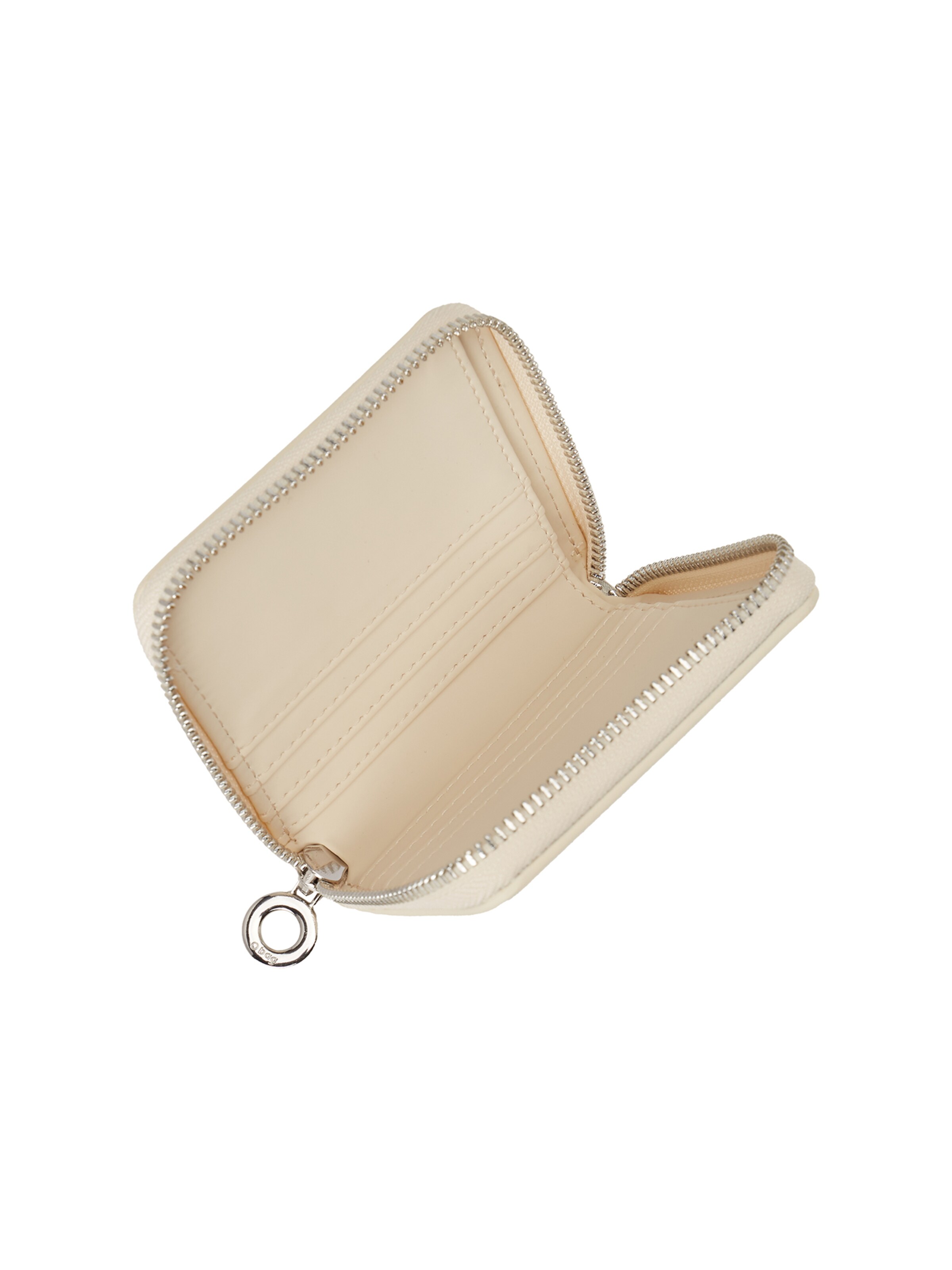 O bag Wallet in White