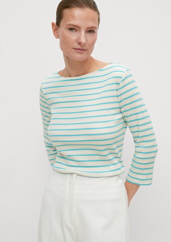 COMMA Shirt in Blau: Vorderseite