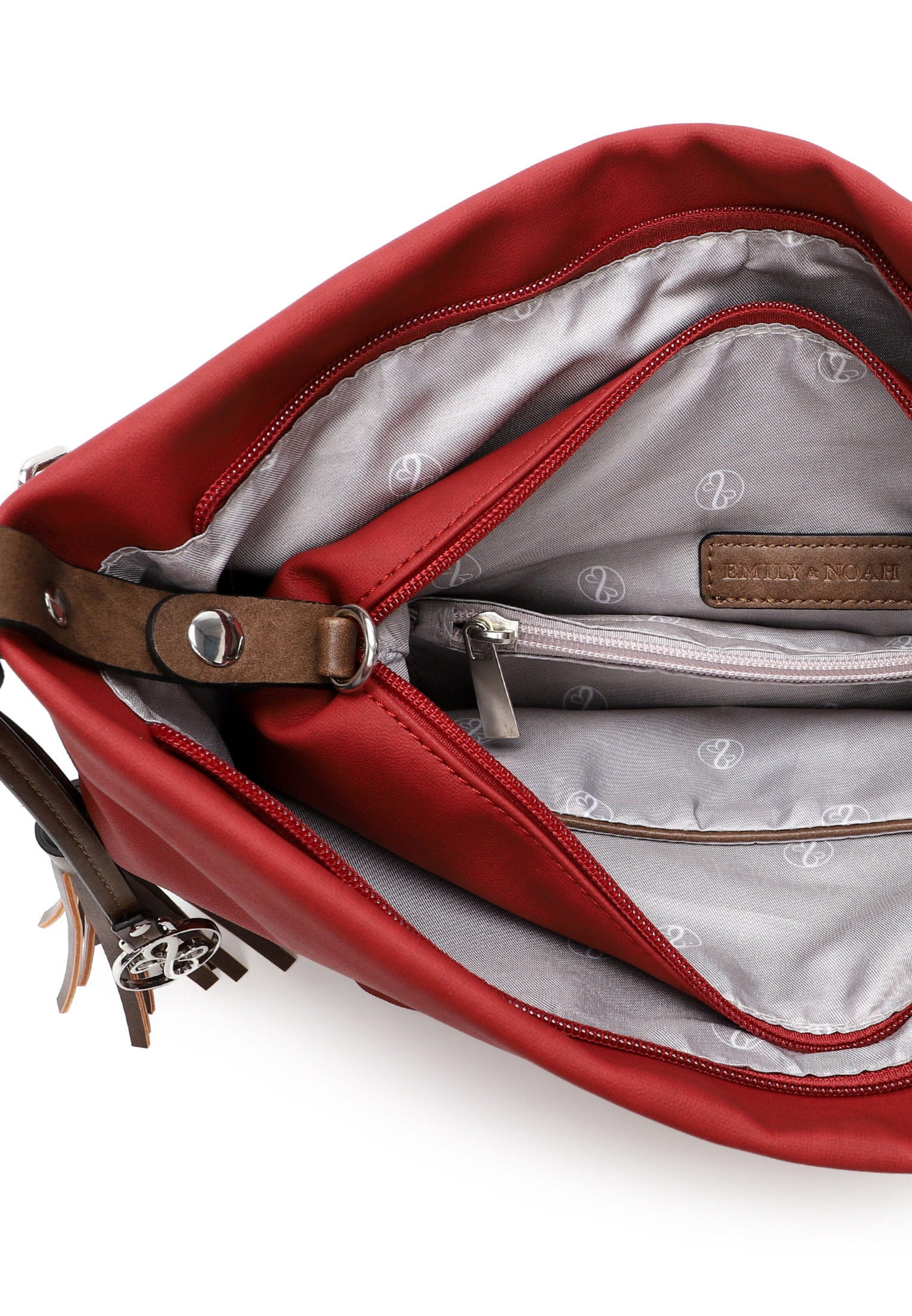 Emily & Noah Shoulder Bag 'Elke' in Red