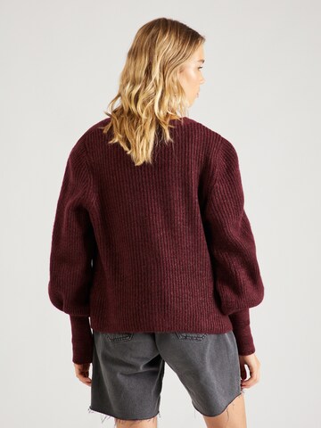 ONLY Knit cardigan 'Clare' in Red