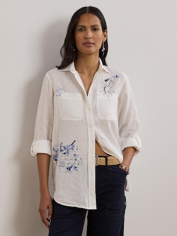 Lauren Ralph Lauren Блузка в Белый: спереди