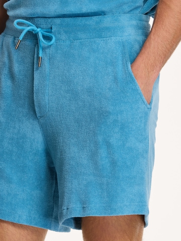 Shiwi Regular Broek 'Evan' in Blauw