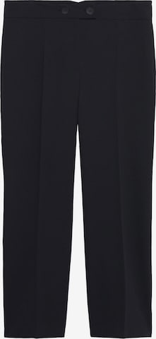 Regular Pantalon à plis 'Bimba' MANGO en noir : devant