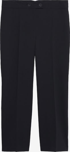 Pantaloni cu dungă 'Bimba' MANGO pe negru, Vizualizare produs