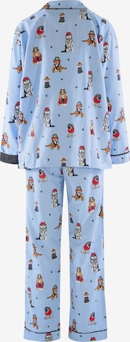 Pyjama 'Flannels' PJ Salvage en bleu