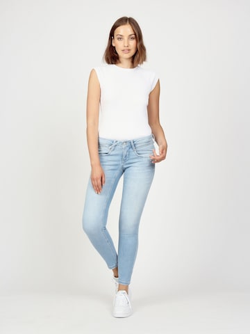Gang Skinny Jeans '94NENA CROPPED' in Blauw