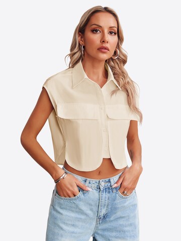 Imily Bela Блуза в бежово: отпред
