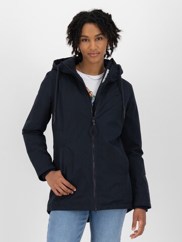 Alife and Kickin Winter jacket 'Lilou' in Blue: front