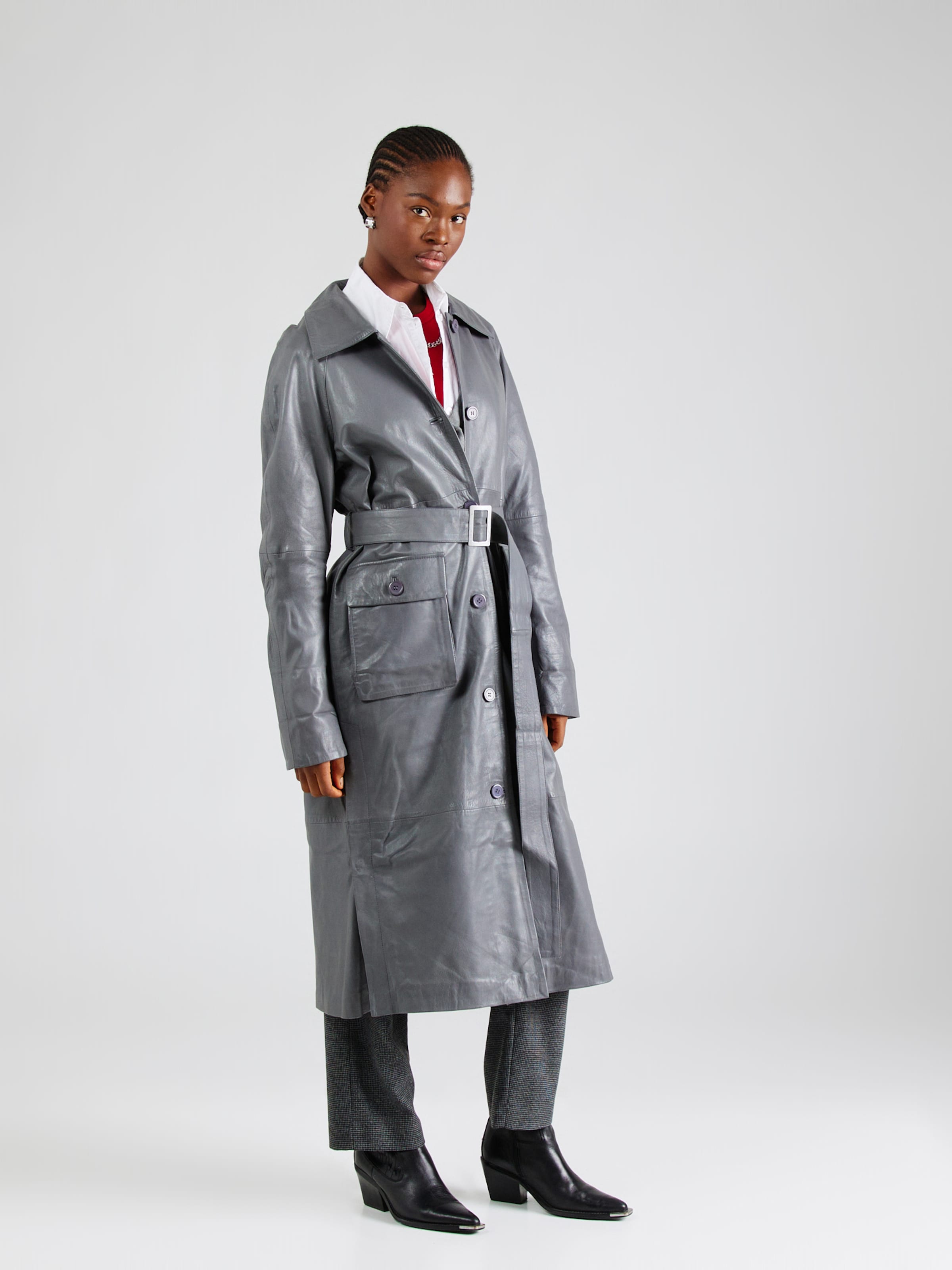 Cappotto pelle donna hot sale