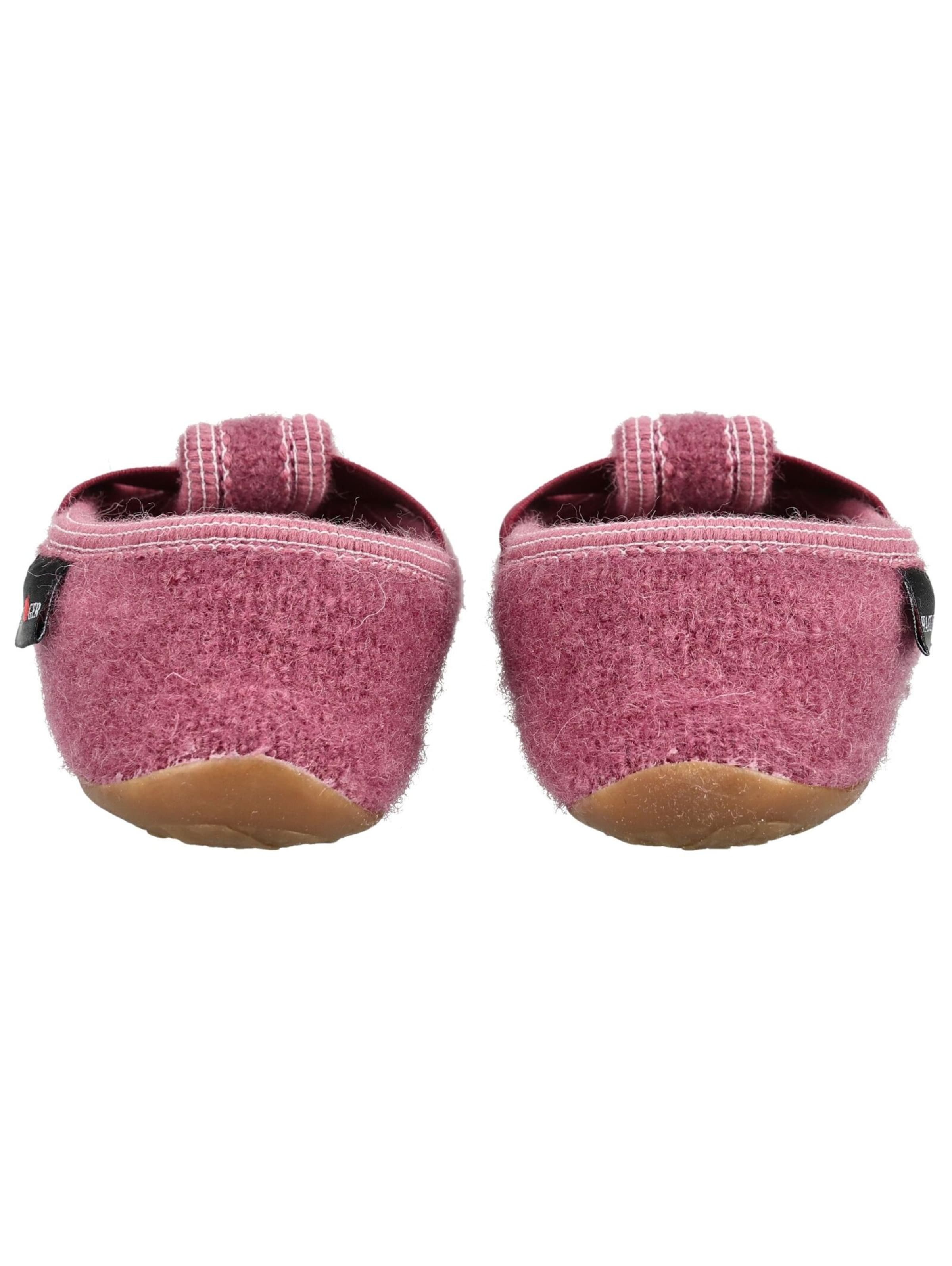 Pantoufle HAFLINGER en rose