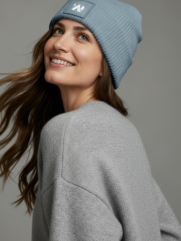 Neverless Mütze 'Camping' in Blau
