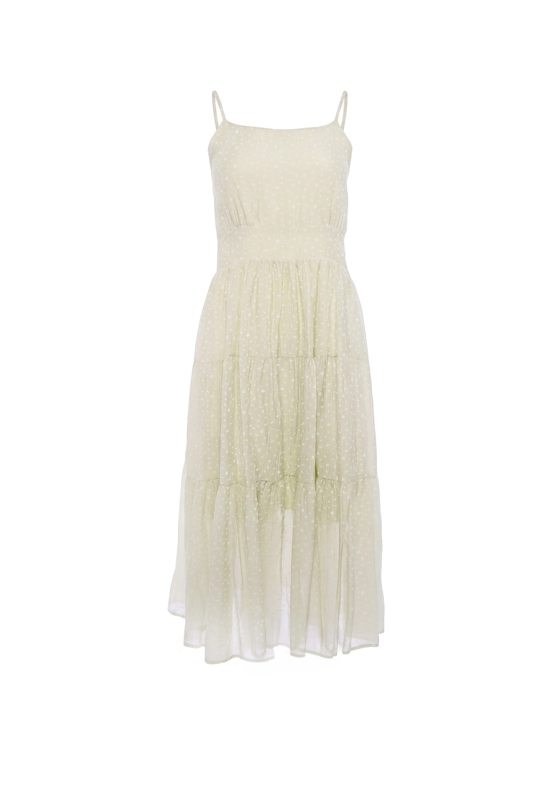 Usha - Vestido em verde