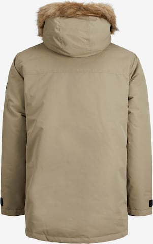 smėlio JACK & JONES Žieminė parka 'Craft'