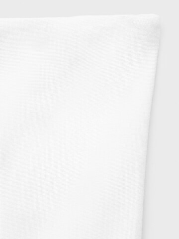 MANGO Top 'PEPLUM' in Weiß
