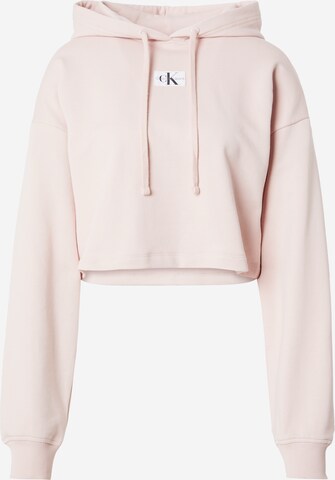 Felpa di Calvin Klein Jeans in rosa: frontale