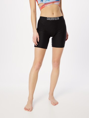 Calvin Klein Swimwear Bikinihose in Schwarz: Vorderseite