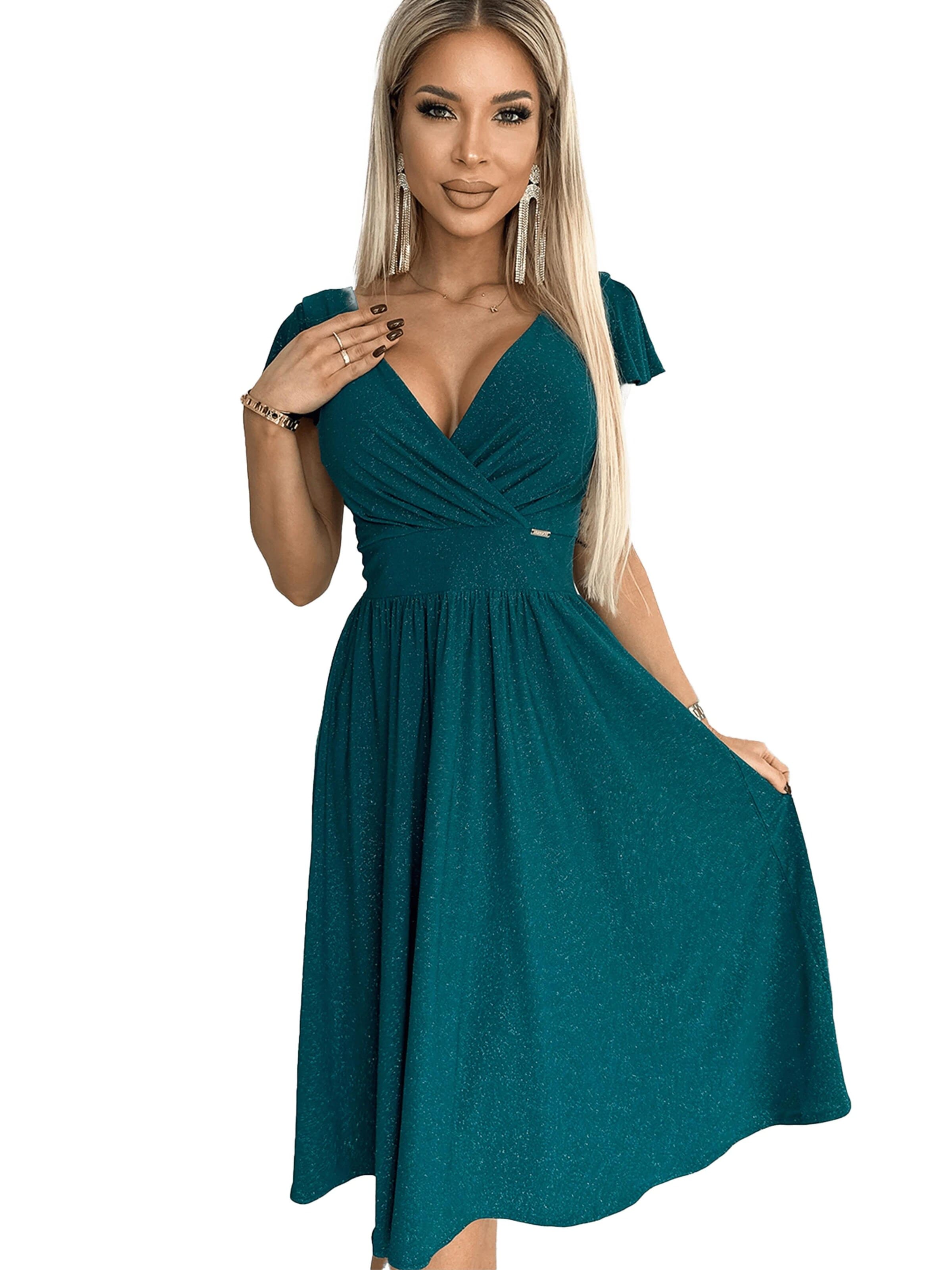 amorubi.com Evening Dress 'Evening dress 190991' in Green: front
