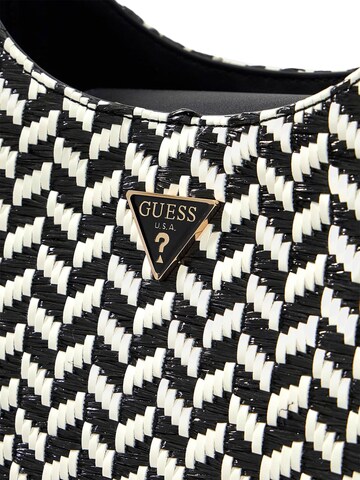 GUESS Schultertasche 'TESSI'‌‌‌‌‌‌‌ in Schwarz