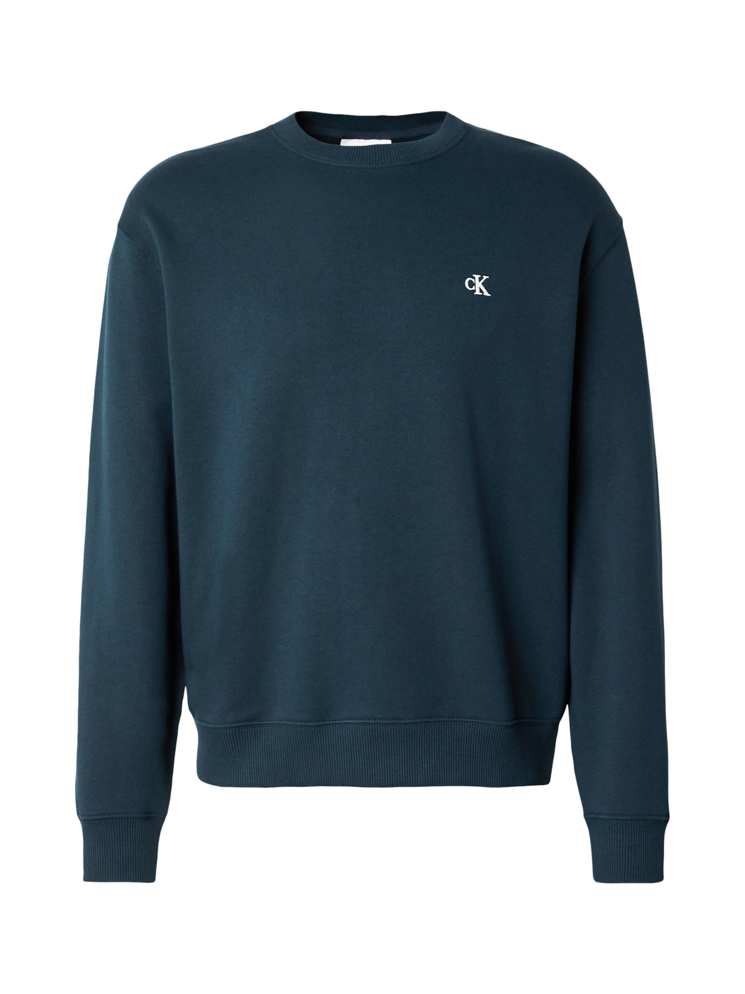 Calvin Klein Jeans - Sweatshirt em azul: frente