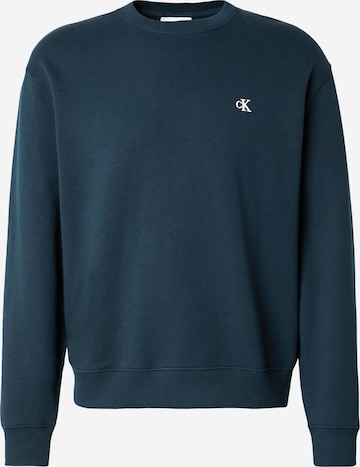 zils Calvin Klein Jeans Sportisks džemperis: no priekšpuses