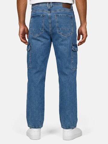 Tazzio Regular Cargojeans 'A112' in Blauw