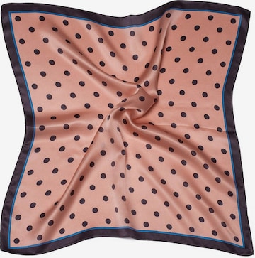 MayTree Scarf 'Seidentuch Punkte klein' in Pink: front