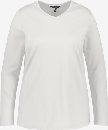 Ulla Popken Shirt in Wit: voorkant