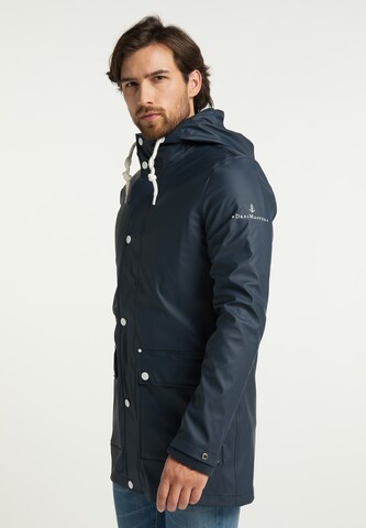 DreiMaster Maritim Between-seasons parka in Blue: front