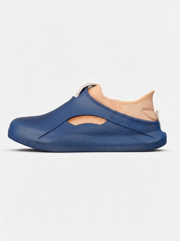 RALFY'S Classic Flats 'N1 Combo' in Orange: front