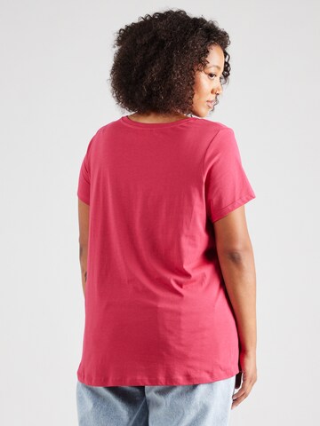 ONLY Carmakoma - Camiseta 'CARBONNIE' en rosa