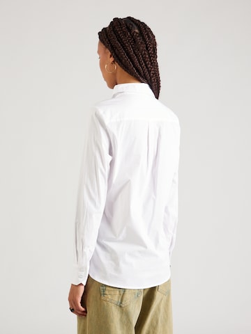 PULZ Jeans Blouse 'EVI' in White