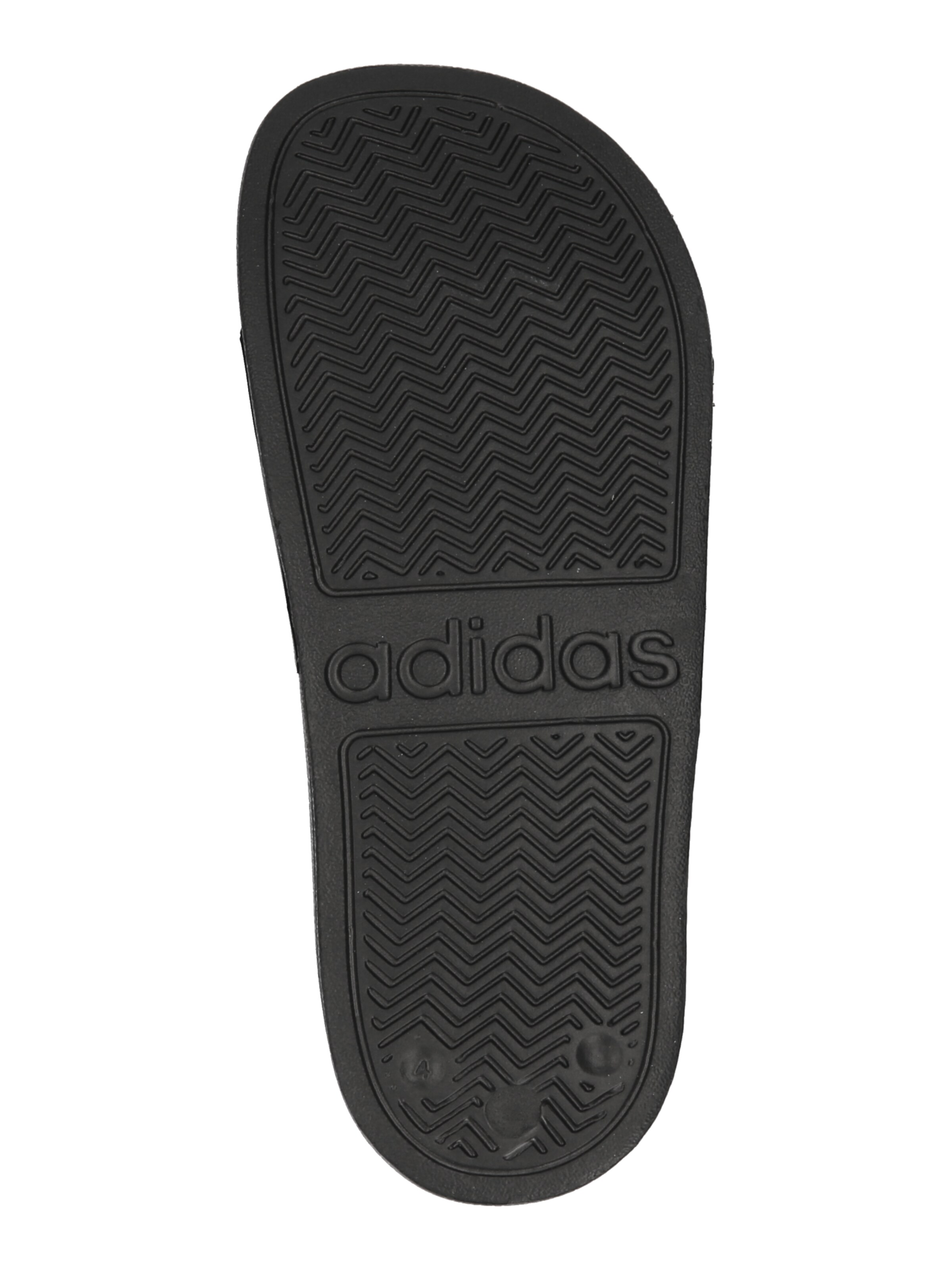 Claquettes / Tongs 'ADILETTE' ADIDAS SPORTSWEAR en noir
