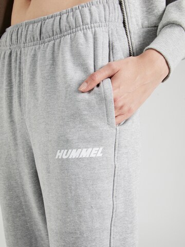 Hummel Tapered Sporthose 'ELEMENTAL' in Grau