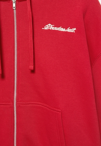 Veste de survêtement Pull&Bear en rouge