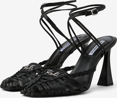 Basutės ' DEBUTANTE ANKLE LOOP ' iš Karl Lagerfeld, spalva – juoda, Prekių apžvalga