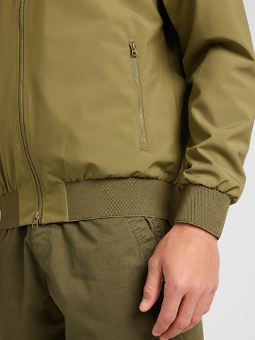 KnowledgeCotton Apparel Between-Season Jacket in Green