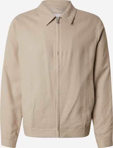 DAN FOX APPAREL - Chaqueta de entretiempo 'Cedric' en gris: frente