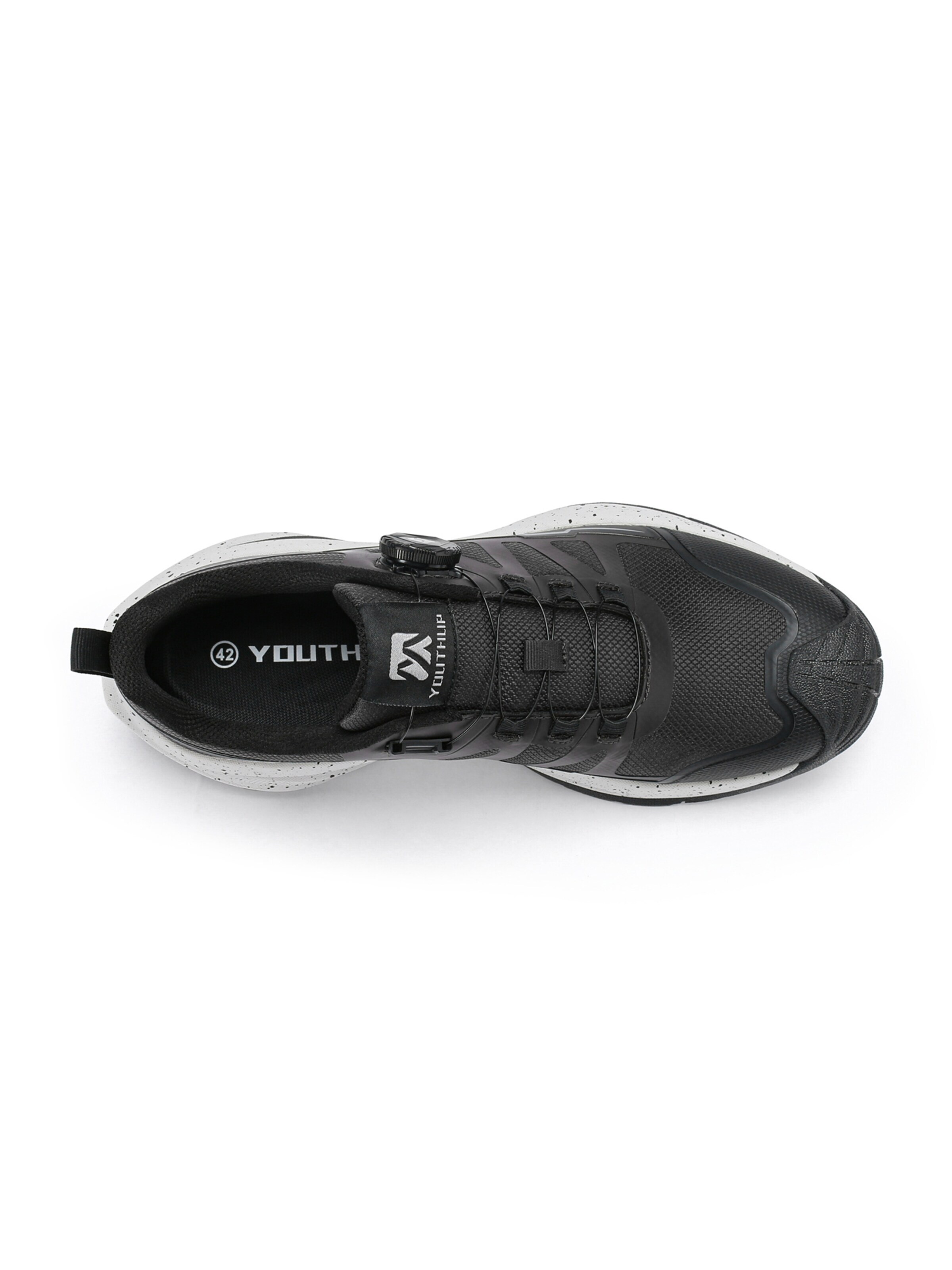 YOUTHUP Athletic Shoes 'Steigpfad' in Black