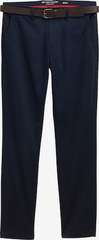 zils TOM TAILOR Piegulošs Čino bikses: no priekšpuses