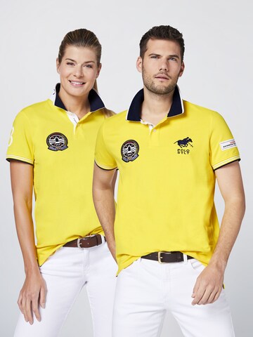 Polo Sylt Poloshirt in Gelb