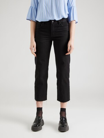 Lindex Regular Jeans ' Sia' in Schwarz: Vorderseite