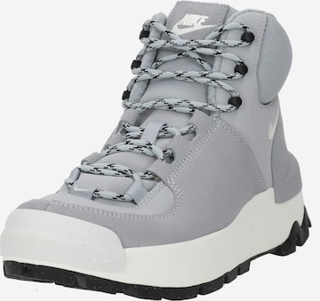 Bottines à lacets 'City Classic' Nike Sportswear en gris : devant