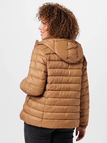 ONLY Carmakoma Jacke 'Tahoe' in Braun