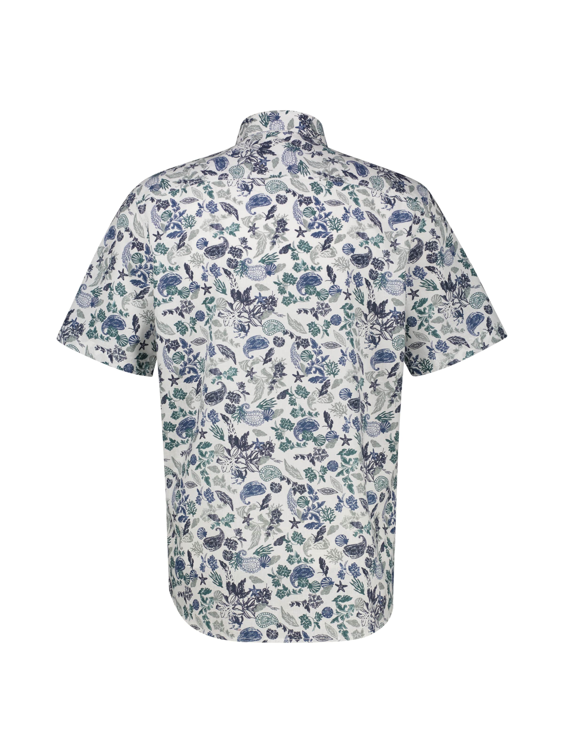 LERROS Regular fit Button Up Shirt in White